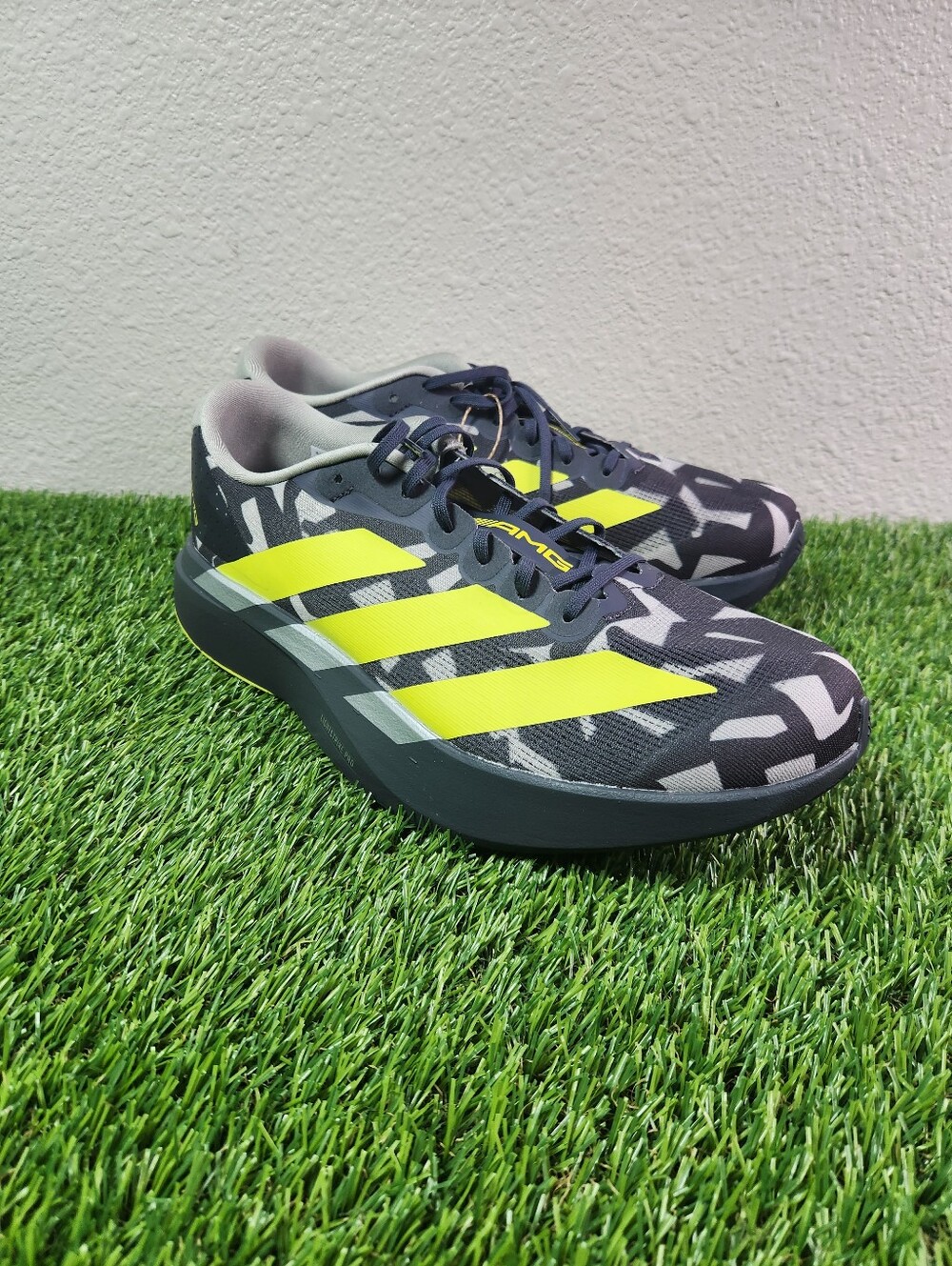 Men Adidas x AMG Motorsport Adizero Evo SL Aurora Running Shoe KI7297 Size 10.5 - Picture 4 of 7